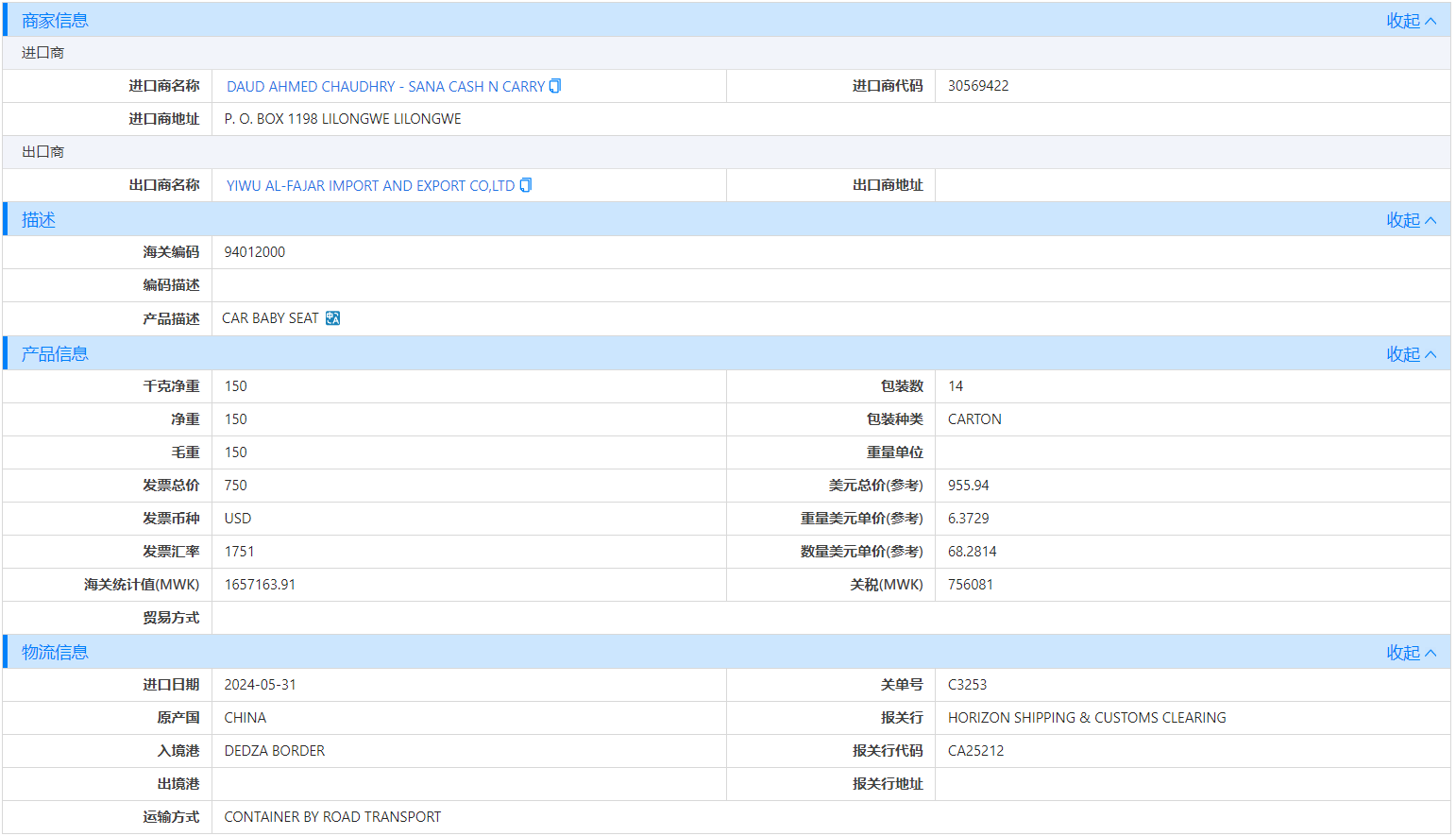 马拉维海关数据,海关数据,球盟会(中国)海关数据